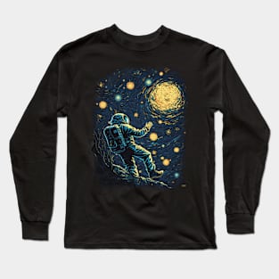 Astronaut Space Gifts Science Gifts Funny Space Long Sleeve T-Shirt